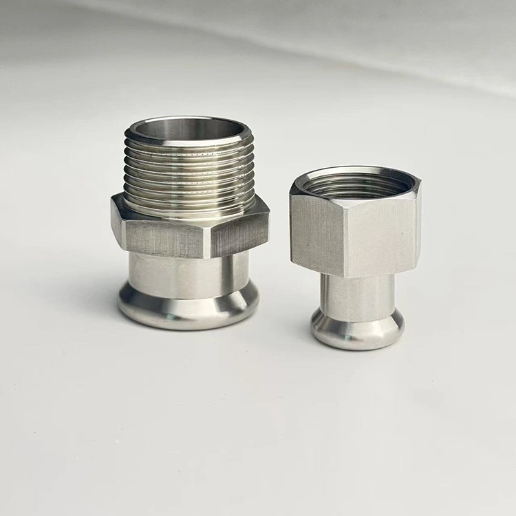 Single Card Compression Inner Thread Direct Connection Joint