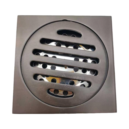 Titanium Grey Shield kvadratni talni odtok